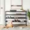 Glasgow Metal Shoe Storage Console Table Black - Project 62™ -Console Tables Sales unnamed file
