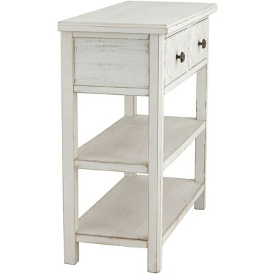 55 Downing Street Country Cottage Wood Console Table 31 1/2" x 13 3/4" with Drawer White for Living Room Bedroom Bedside Entryway 9 55 Downing Street Country Cottage Wood Console Table 31 1/2" x 13 3/4" with Drawer White for Living Room Bedroom Bedside Entryway - Image 7
