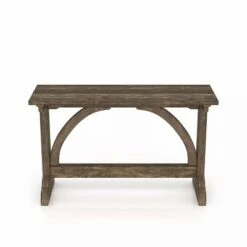 Jobrin Double Pedestal Console Table Reclaimed Oak - miBasics -Console Tables Sales unnamed file 1043