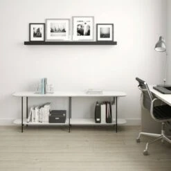 Celine Side Table Console - Manhattan Comfort Off White -Console Tables Sales unnamed file 1093