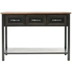Aiden 3 Drawer Console Table - Safavieh Vintage Gray -Console Tables Sales unnamed file 1136