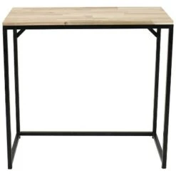 Sunnydaze Decor Sunnydaze Indoor Unfinished Acacia Wood Industrial Rustic Style Rectangular End Accent Table - 35" - Natural -Console Tables Sales unnamed file 1148
