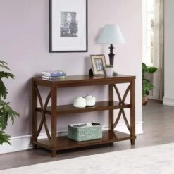 Florence Console Table - Breighton Home Espresso