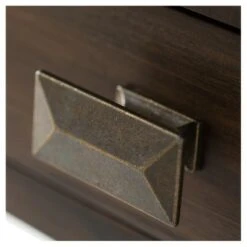 46" Medium Stratford Solid Wood Console Sofa Table - Wyndenhall Natural Aged Brown -Console Tables Sales unnamed file 1223