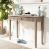 Beale Console with Storage Drawer - Gray - Safavieh -Console Tables Sales unnamed file 1229