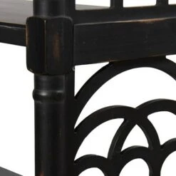 3 Tier Console Table Distressed Black - Stylecraft -Console Tables Sales unnamed file 1279