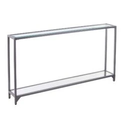 Berton Narrow Metal Console - Aiden Lane Silver -Console Tables Sales unnamed file 129