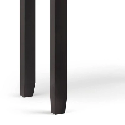 Essex Console Sofa Table - WyndenHall Brunette Mahogany Brown 6 Essex Console Sofa Table - WyndenHall Brunette Mahogany Brown - Image 4