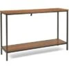 Nolan 2 Tier Console Table Brown - ClickDecor 2 Nolan 2 Tier Console Table Brown - ClickDecor -Console Tables Sales unnamed file 1326
