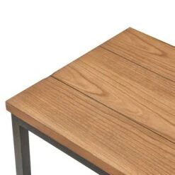 Nolan 2 Tier Console Table Brown - ClickDecor -Console Tables Sales unnamed file 1327