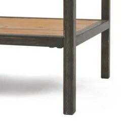 Nolan 2 Tier Console Table Brown - ClickDecor -Console Tables Sales unnamed file 1329