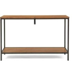 Nolan 2 Tier Console Table Brown - ClickDecor -Console Tables Sales unnamed file 1332
