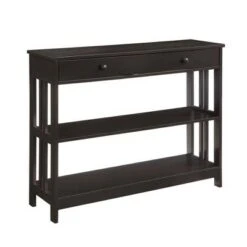 Breighton Home Mission 1 Drawer Console Table - Johar Furniture Gray -Console Tables Sales unnamed file 1372