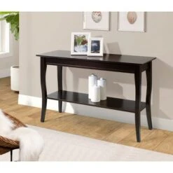Dayton Console Table - Linon Espresso -Console Tables Sales unnamed file 1407