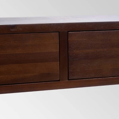 Julio Console Table Walnut - Christopher Knight Home 5 Julio Console Table Walnut - Christopher Knight Home - Image 3