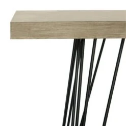 Etro Mid-Century Console Table - Light Brown & Black - Safavieh -Console Tables Sales unnamed file 1528