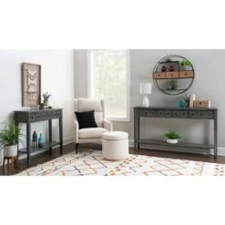 Calinda Long Console Table - Powell Company Distressed Gray 24 Calinda Long Console Table - Powell Company Distressed Gray -Console Tables Sales unnamed file 153