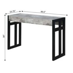 Monterey Console Table - Breighton Home Weathered Gray/black -Console Tables Sales unnamed file 1555
