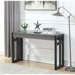 Monterey Console Table - Breighton Home Weathered Gray/black -Console Tables Sales unnamed file 1558