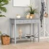 HOMCOM Console Table Industrial Desk with Drawer Bottom Shelf & Large Tabletop for Pictures Great for the Entryway 2 HOMCOM Console Table Industrial Desk with Drawer Bottom Shelf & Large Tabletop for Pictures Great for the Entryway -Console Tables Sales unnamed file 1562