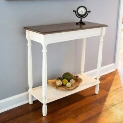 Decor Therapy Simplify Console Table - Décor Therapy White 9 Decor Therapy Simplify Console Table - Décor Therapy White -Console Tables Sales unnamed file 1579