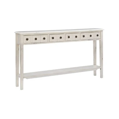 Calinda Long Console Table - Powell Company Distressed Gray 15 Calinda Long Console Table - Powell Company Distressed Gray - Image 13