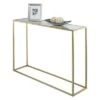Breighton Home Gold Coast Bar Hall Table - Johar Furniture Chrome -Console Tables Sales unnamed file 1641
