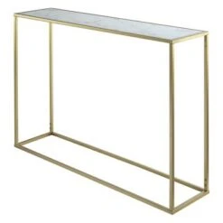 Breighton Home Gold Coast Bar Hall Table - Johar Furniture Chrome -Console Tables Sales unnamed file 1645