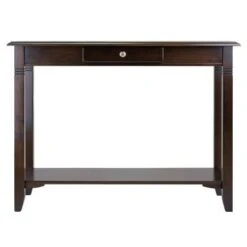 Nolan Console Table with Drawer Cappuccino - Winsome -Console Tables Sales unnamed file 1663
