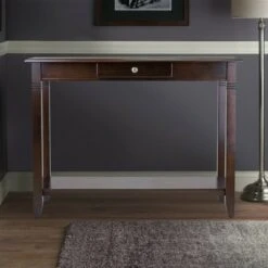 Nolan Console Table with Drawer Cappuccino - Winsome -Console Tables Sales unnamed file 1666