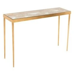 Leilani Palm Leaf Console Table Gold Leaf - Safavieh -Console Tables Sales unnamed file 1688