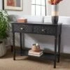 Halton 2 Drawers Console Table - Safavieh Brown -Console Tables Sales unnamed file 174