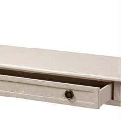 Ariella Whitewashed 1 Drawer Console Table White - Baxton Studio -Console Tables Sales unnamed file 1789