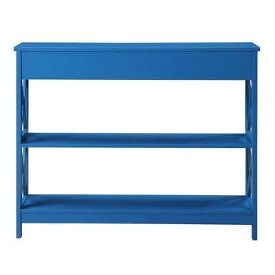 Oxford 1 Drawer Console Table Blue - Breighton Home 8 Oxford 1 Drawer Console Table Blue - Breighton Home - Image 6