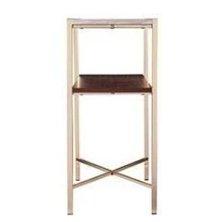 Amelia Faux Marble Console Table with Storage Brass - Aiden Lane -Console Tables Sales unnamed file 1833