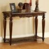 Halbarry Traditional Open Shelf Sofa Table Red - HOMES: Inside + Out -Console Tables Sales unnamed file 1857