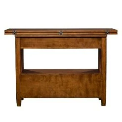 Axiom Convertible Console To Dining Table Brown - Aiden Lane -Console Tables Sales unnamed file 1865