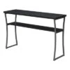X Calibur Console Table Black Woodgrain/Gray - Breighton Home -Console Tables Sales unnamed file 1871