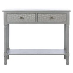 Halton 2 Drawers Console Table - Safavieh Brown -Console Tables Sales unnamed file 188