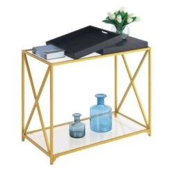 St Andrews Console Table - Breighton Home Black/gold -Console Tables Sales unnamed file 1882