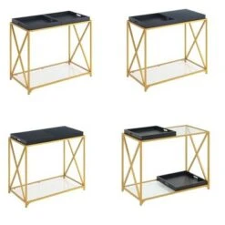 St Andrews Console Table - Breighton Home Black/gold -Console Tables Sales unnamed file 1883
