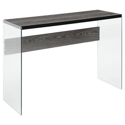 Soho Console Table - Breighton Home Sandstone/glass 9 Soho Console Table - Breighton Home Sandstone/glass - Image 7