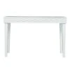 Denmit Glass-Top Console Table White - Aiden Lane -Console Tables Sales unnamed file 1933