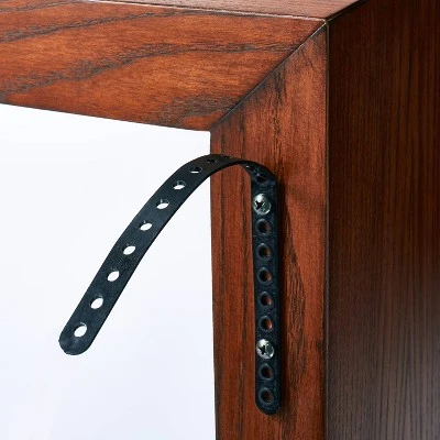 Threshold Designed W/Studio McGee Fullerton Wood Console Table with Shelf Brown - Threshold™ designed with Studio McGee 5 Threshold Designed W/Studio McGee Fullerton Wood Console Table with Shelf Brown - Threshold™ designed with Studio McGee - Image 3