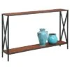 Tucson Console Table Black/Cherry - Breighton Home -Console Tables Sales unnamed file 2001