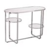Malissa Mirrored Console Table with Storage Silver - Aiden Lane -Console Tables Sales unnamed file 2003
