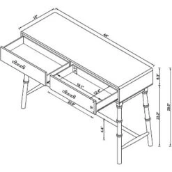 Oslari Painted Console Table Blue - Opalhouse™ -Console Tables Sales unnamed file 201