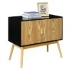 Oslo Storage Console Wood Grain/Gray/Black - Breighton Home -Console Tables Sales unnamed file 2014