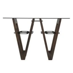 Vicar Reclaimed Wood Console Table Brown/Black - Aiden Lane -Console Tables Sales unnamed file 2019