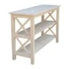 Hampton Console Table - International Concepts Gray/taupe